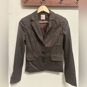 Halogen Dark Brown Women's Blazer (matching skirt in separate post)